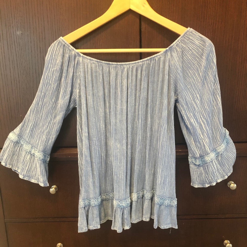 Altered state off the shoulder blouse